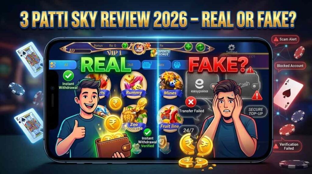 3 Patti Sky Review 2026 Real or Fake Full Truth Inside