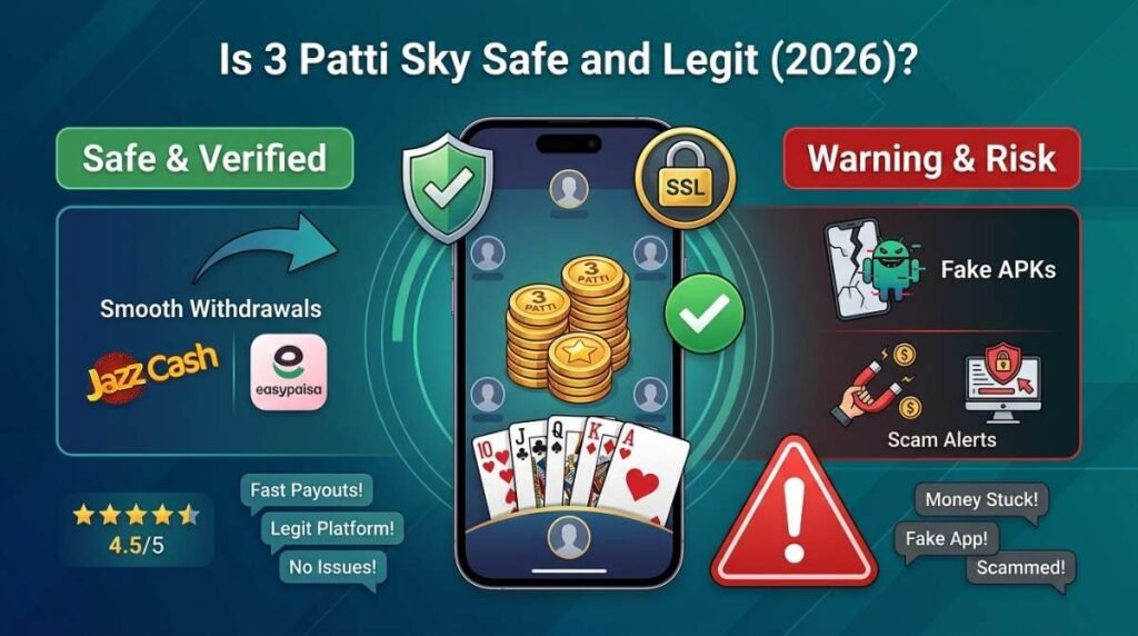 Is 3 Patti Sky Safe and Legit for (2026)