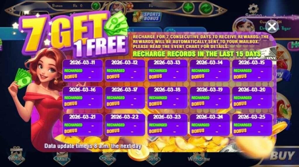 7 Get 1 Free